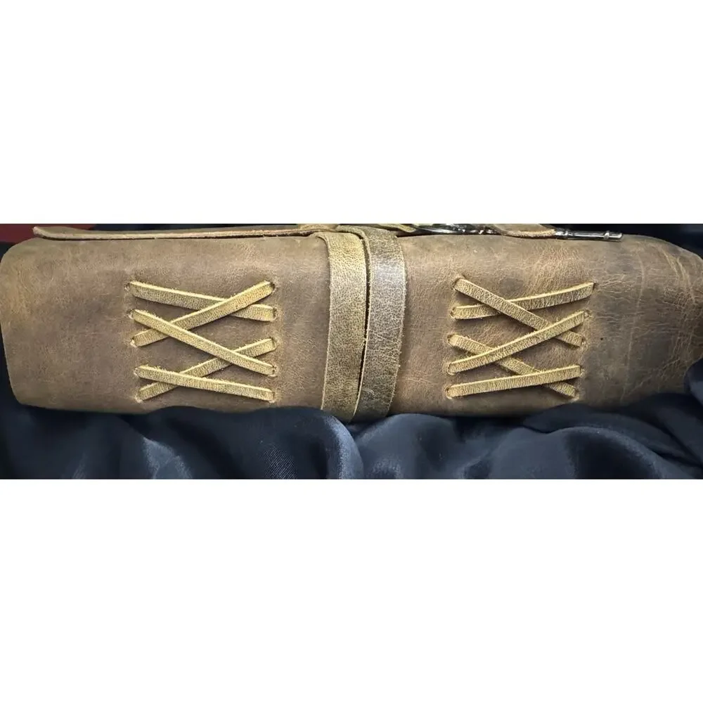 ‎NW/OT Nomad Crafts Co Vintage Leather Journal Handmade Deckle Edge ‎9
